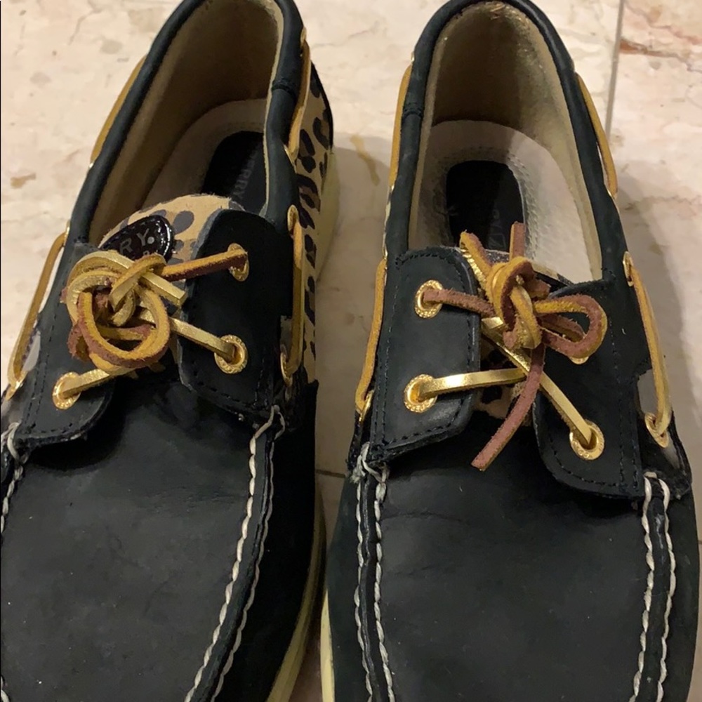Blue Sperrys - Picture 2 of 5